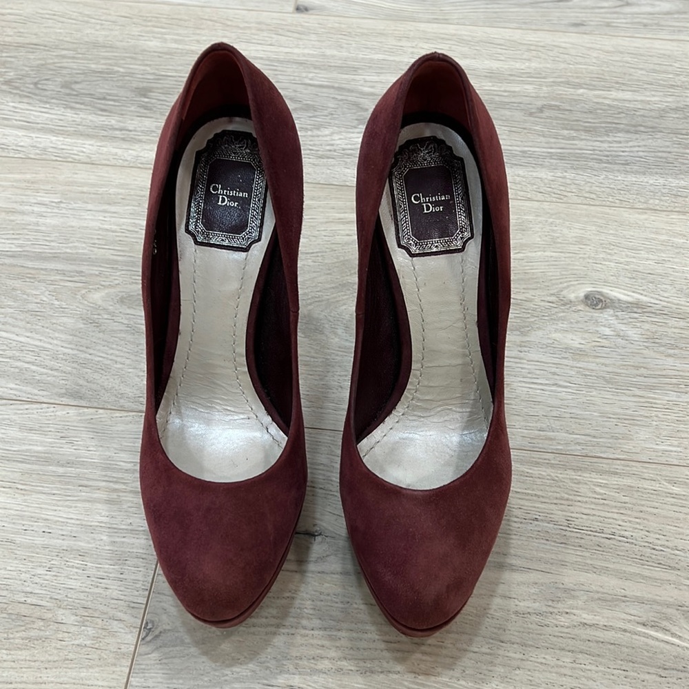 CHRISTIAN DIOR 37.5 platform pumps. Used 100% authentic used.